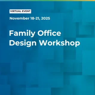 Family Office Design Workshop